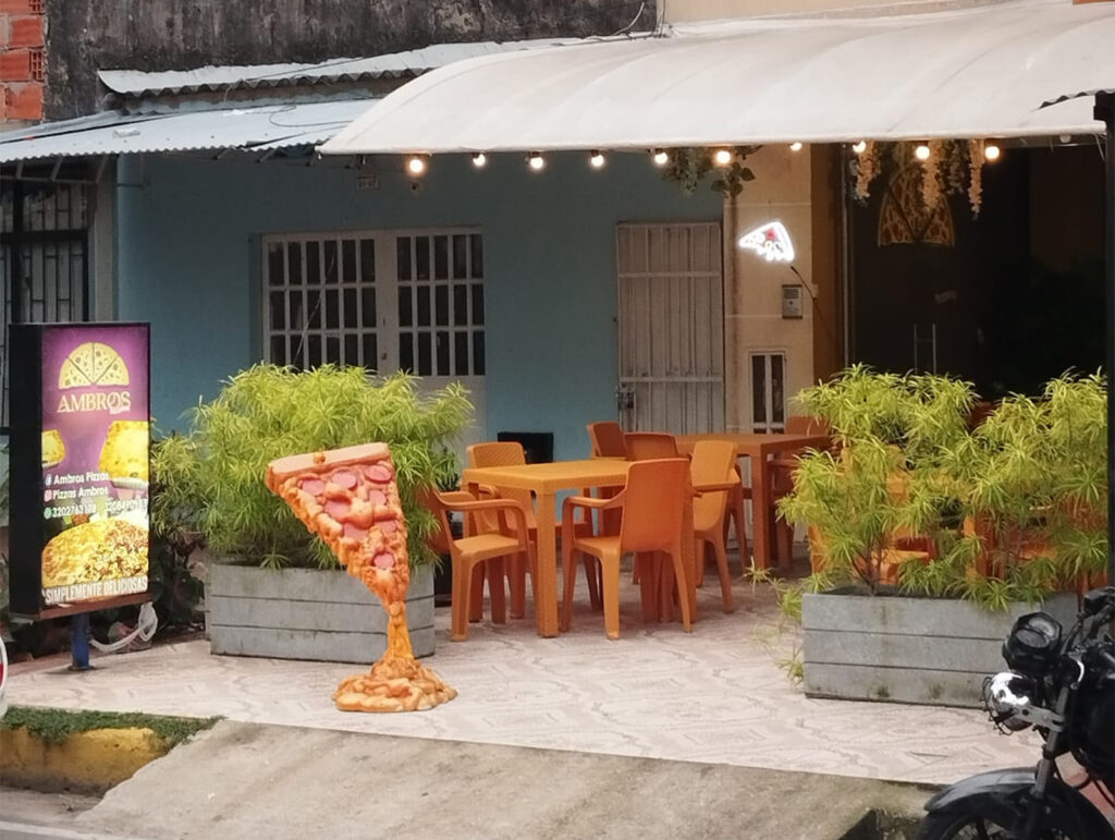 foto de pizzeria ambros pizza en yopal casanare entreda
